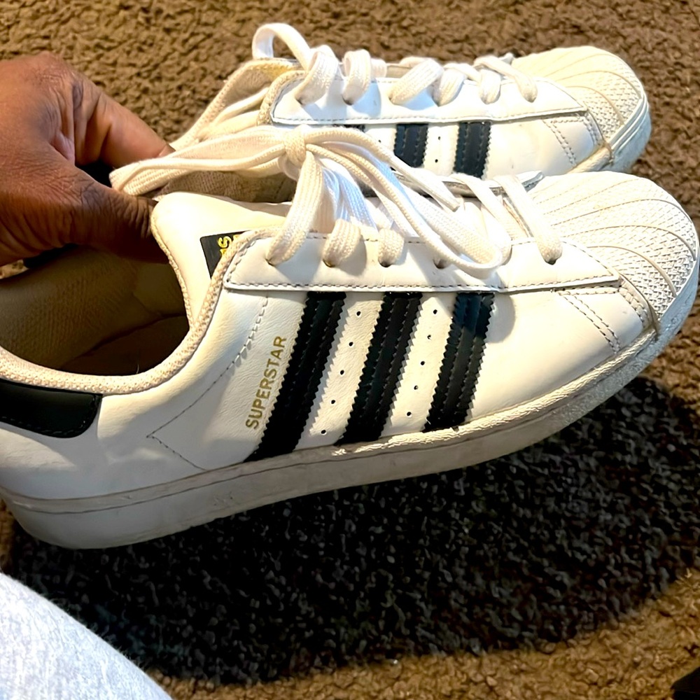 Adidas SUPERSTAR SHOES KIDS White and black